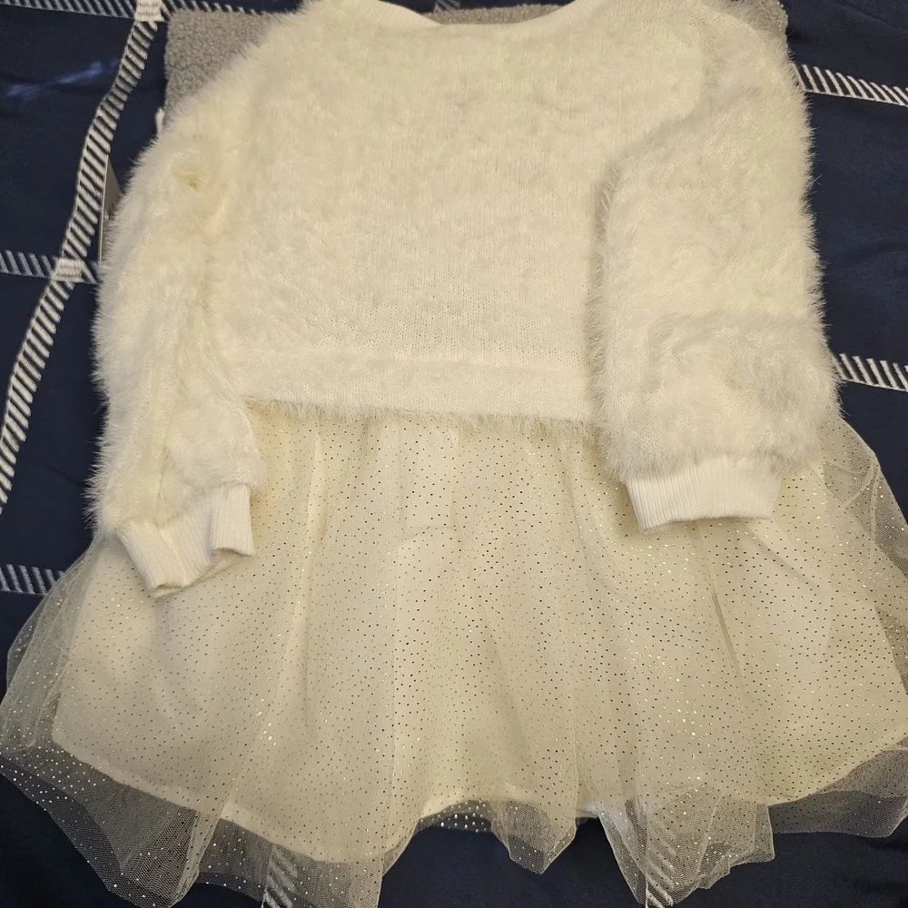 Disney Classics White and Gold Dress (Item #44)